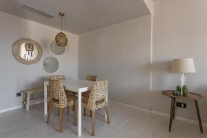 A seating area at La Reserva