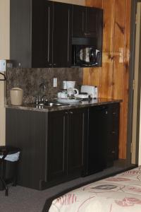 A kitchen or kitchenette at Manoir sur Mer