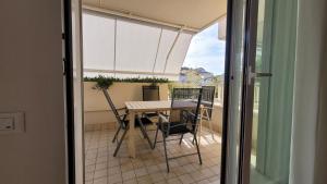 A balcony or terrace at Antares