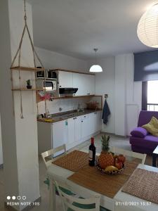 Kuchnia lub aneks kuchenny w obiekcie Apartamentos El Carmen
