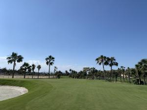 Golf pri vile alebo okolí