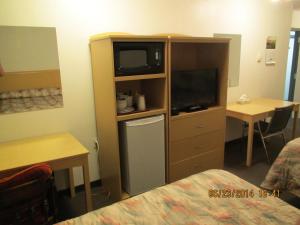 مطبخ أو مطبخ صغير في Lazy J Motel
