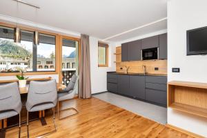Kuchnia lub aneks kuchenny w obiekcie Residence Catarina Lanz
