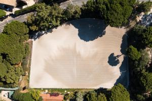 an aerial view of a field with trees at Quinta da Bicuda in Cascais
