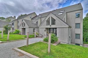 a large house with a gray roof at Whiffletree C2 in Killington