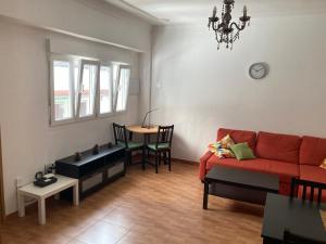 A seating area at Apartamento RETECH