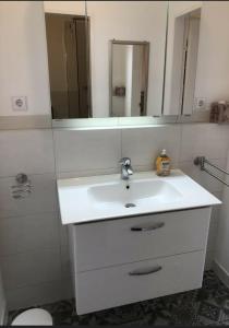 Koupelna v ubytování FeWo Talblick