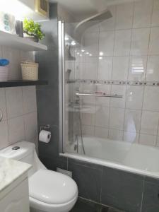 Phòng tắm tại Departamento en Reñaca ARRIENDO