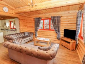 Zona d'estar a Maple Lodge