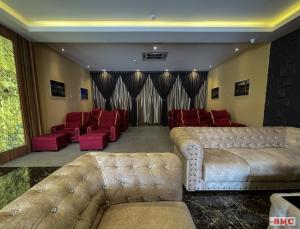 Posezení v ubytování BMC Hotel