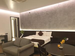 Setusvæði á D Wayfarer Inn Resort
