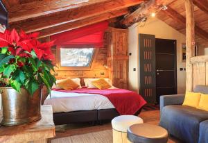 Postel nebo postele na pokoji v ubytování Locanda4