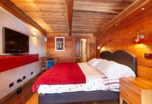 Postel nebo postele na pokoji v ubytování Locanda4