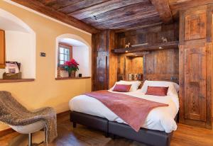 Postel nebo postele na pokoji v ubytování Locanda4
