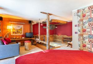 Postel nebo postele na pokoji v ubytování Locanda4
