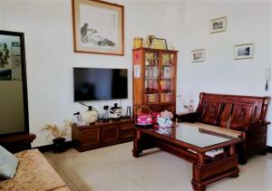 TV a/nebo společenská místnost v ubytování YehSir B&B