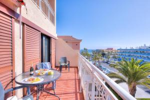 Tenerife South Apartments的阳台或露台