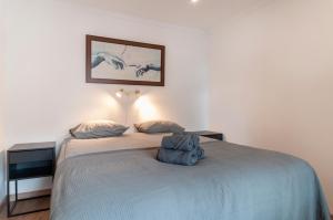 Łóżko lub łóżka w pokoju w obiekcie One bedroom apartment with sea views Marbella heart