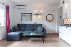 Część wypoczynkowa w obiekcie One bedroom apartment with sea views Marbella heart