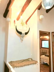 Postel nebo postele na pokoji v ubytování La Casuna de la Una