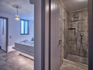 Kúpeľňa v ubytovaní Villa Olea Paros