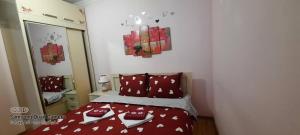 Voodi või voodid majutusasutuse Apart-otel Nino toas