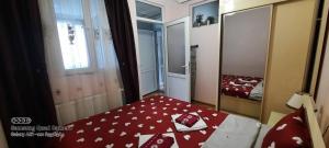 Voodi või voodid majutusasutuse Apart-otel Nino toas