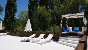 A piscina localizada em Casa Alfazema, Quinta Carmo - Alcobaça - Nazaré ou nos arredores