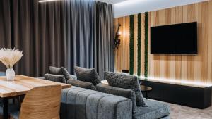 TV a/nebo společenská místnost v ubytování Park House