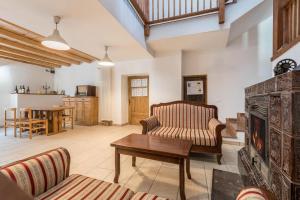 Kuchnia lub aneks kuchenny w obiekcie Agriturismo Al Gallo Nero La Torre