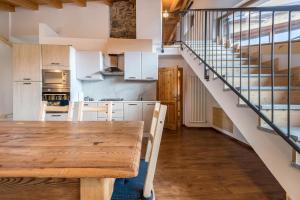 Kuchnia lub aneks kuchenny w obiekcie Agriturismo Al Gallo Nero La Torre