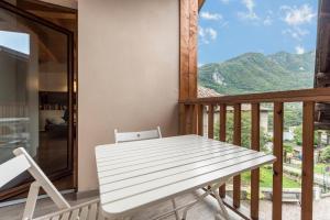 Widok na góry z tego apartamentu