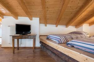 Telewizja i/lub zestaw kina domowego w obiekcie Agriturismo Al Gallo Nero La Torre