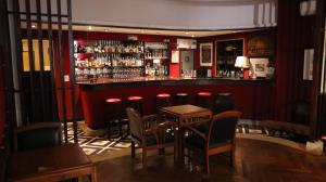 Lounge nebo bar v ubytování Hotel Du Forum