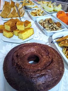 Comida no hotel ou em algum lugar perto