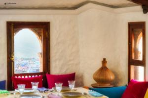 A seating area at Casa Hassan