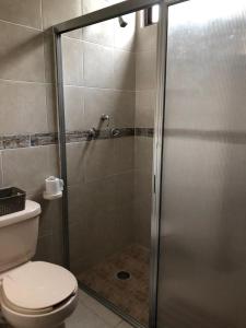 Koupelna v ubytování Apartamento Akamay 1