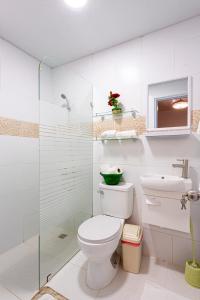 Kylpyhuone majoituspaikassa Bamboo Hoouse