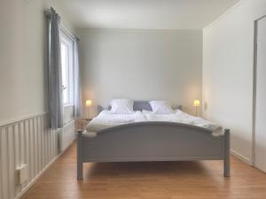 Säng eller sängar i ett rum på Åsbergbo Vandrarhem