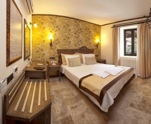 Postelja oz. postelje v sobi nastanitve Assos Behram Special Class Hotel Adults Only