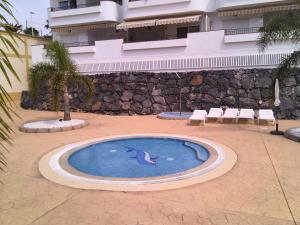 The swimming pool at or close to Amazing duplex with large terrace and sea views