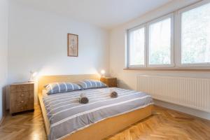 Posteľ alebo postele v izbe v ubytovaní Villa Lhota