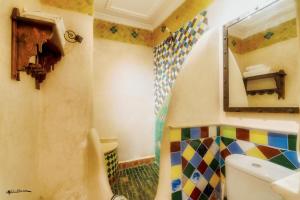 A bathroom at Casa Hassan