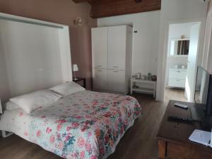 Postel nebo postele na pokoji v ubytování Albergo Diffuso Borgo Retrosi di Amatrice