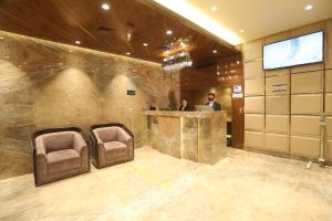 Posezení v ubytování Hotel Cliffton