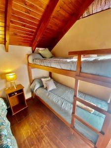 Una cama o camas cuchetas en una habitación  de Sonnen Haus