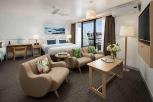 O zonă de relaxare la Sails Port Macquarie by Rydges