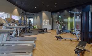 Das Fitnesscenter und/oder die Fitnesseinrichtungen in der Unterkunft Scandic Opalen