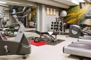 The fitness centre and/or fitness facilities at Scandic Helsingborg Nord