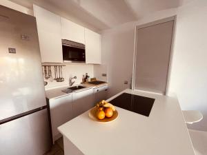 Küche/Küchenzeile in der Unterkunft VIVIENDA ÚNICA EN PRIMERA LÍNEA DE PLAYA